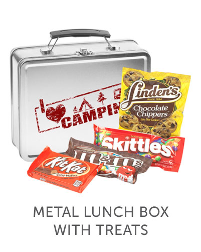 Metal Lunch Box With Treats