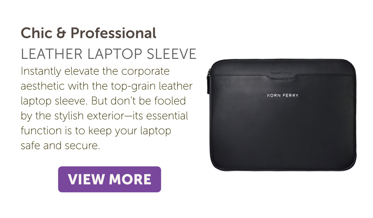 Leather Laptop Sleeve