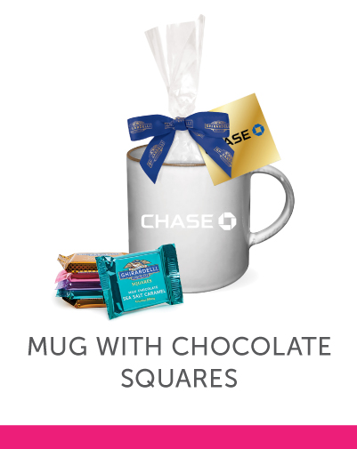 Mug With Chocolate Squares