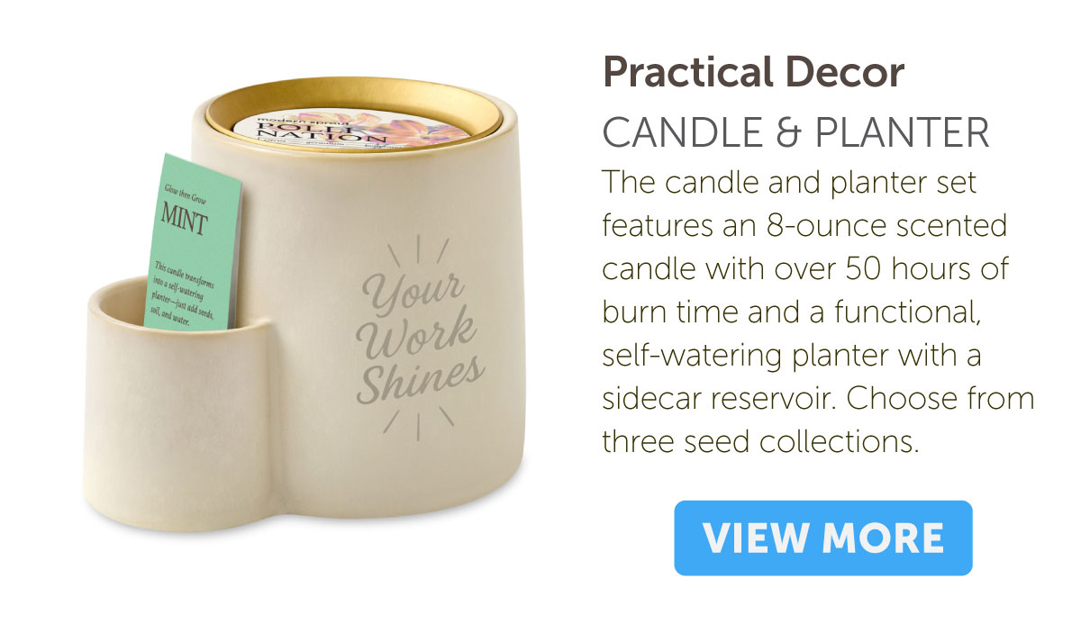 Candle & Planter